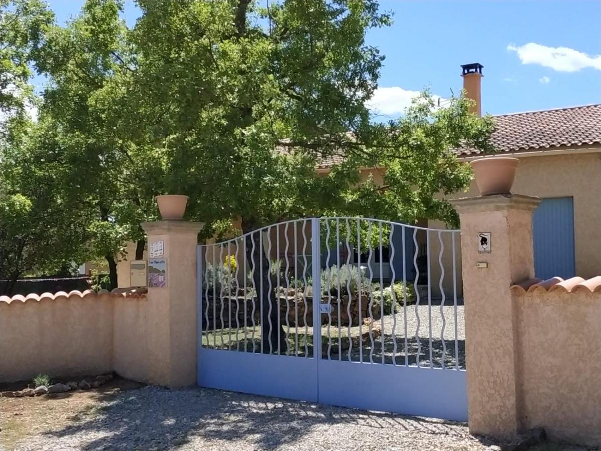 Lou Pebre D'Ai Bed & Breakfast Régusse Exterior foto